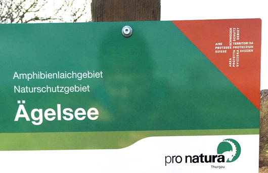 Tafel Naturschutzgebiet