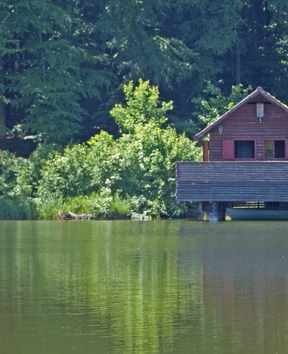 Pro Natura Hütte an den Lengwiler Weihern